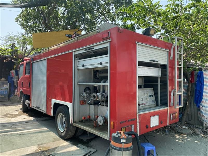 Kiểm tra xe cứu hỏa chữa cháy