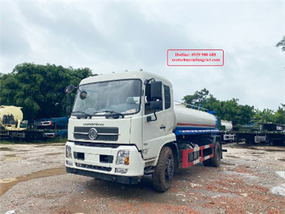 Xe phun nước rửa đường tưới cây Dongfeng 9m3 - Máy khỏe - lái phê