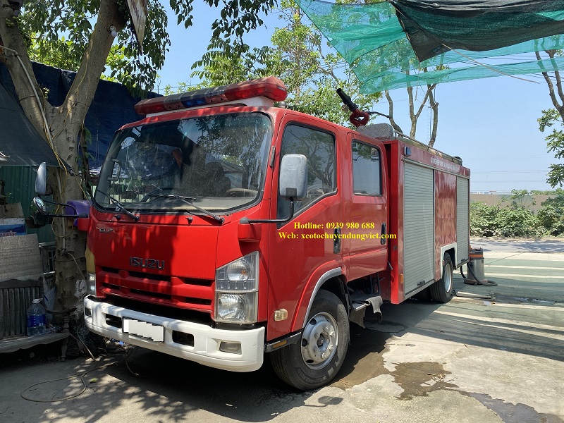 Cung cấp xe chữa cháy - cứu hỏa Isuzu đã qua sử dụng