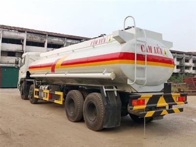 Xe bồn chở xăng dầu Dongfeng nhập khẩu 25 khối